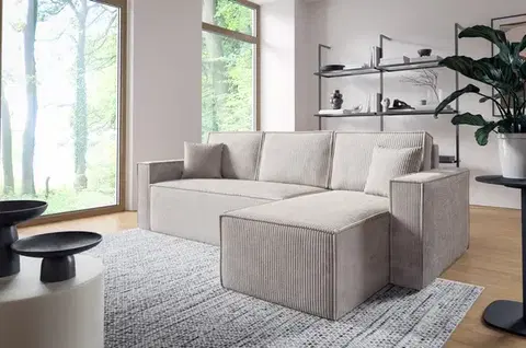 ArtPK Rohová sedací souprava BASIC L | pravá Barva: Poso 100