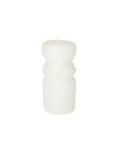 Svíčka Cornelia 14cm white