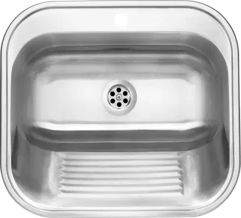 DEANTE Technický dřez, 1-bowl vestavný nebo nástěnný ZYK_010B