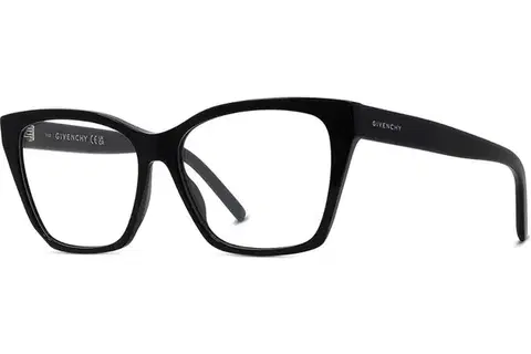 Givenchy GV DAY DAY Black Rectangular Eyeglasses - ONE SIZE (55)