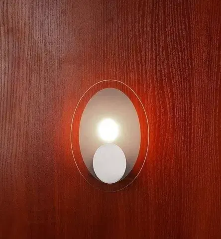 Nástěnná lampa matná 1xG9 18cm Karat oválný nikl