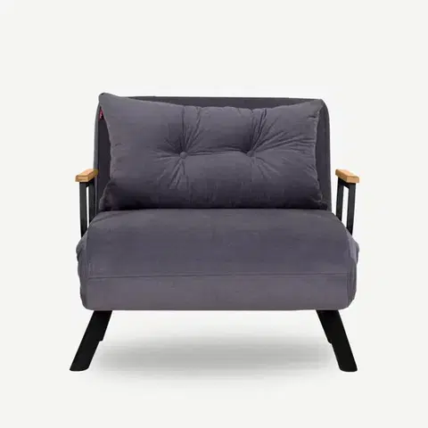 Křeslo Sando Single Grey