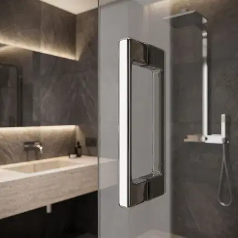 REA Madlo do sprchových dveří 02 Chrome REA-03705