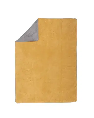 Deka Cotton Cloud 150x200cm  Mustard&Grey