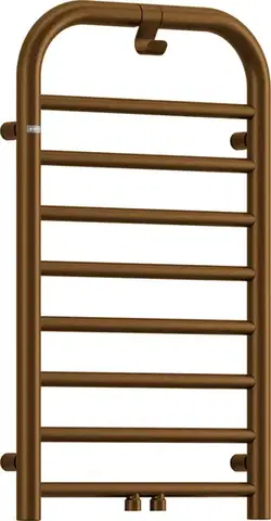 DEANTE Silia matte brown koupelnové topení výška 85 cm; AGI_CG31