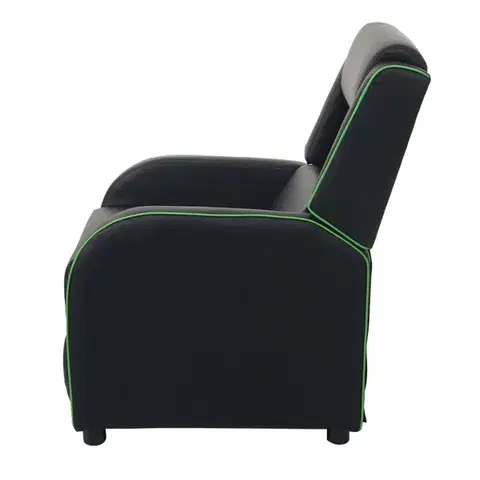 Relaxační křeslo s podnožkou Dekorhome