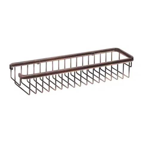 OMNIRES UNI košík do sprchy, 36 x 7 x 11 cm měď retro /ORB/ 8963AORB