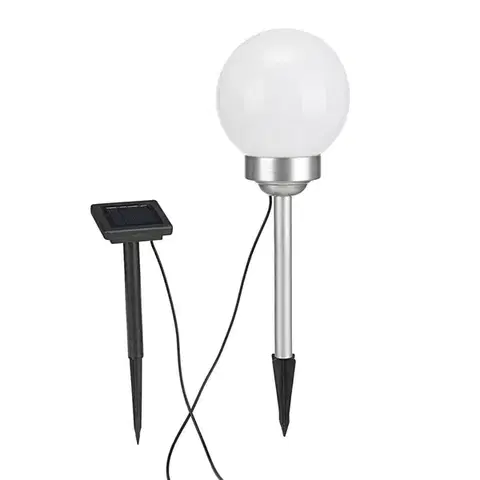 Solární zápich Koule s rotujícími LED