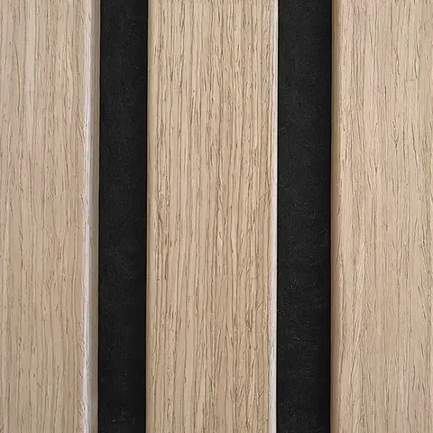 Akustický panel s dýhou - TECHNICAL WHITE OAK 2,16 m²