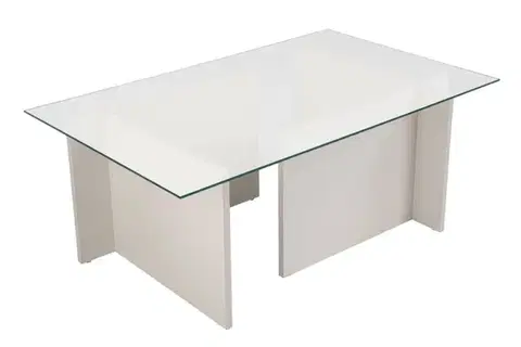 Konferenční stolek Vetrino - Wooden White