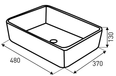 KERRA Umyvadlo vestavěné KR-182 5907548102027