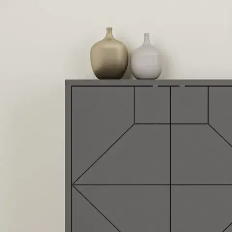 Skříňka Dune Anthracite 2