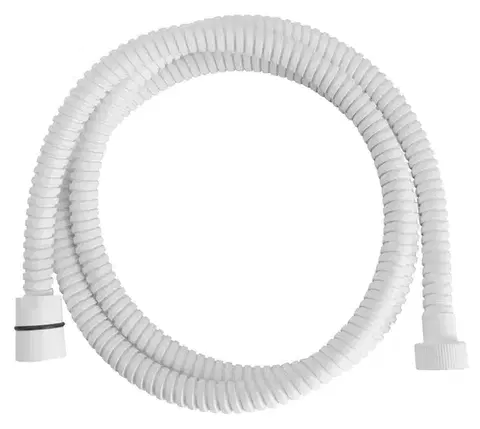 SAPHO POWERFLEX kovová sprchová hadice, 150cm, bílá mat FLE10BI