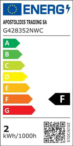ACA Lighting LED SMD G4 plast 2W 4000K 190Lm 360st. 12V AC/DC Ra80 30.000h čirá G428352NWC