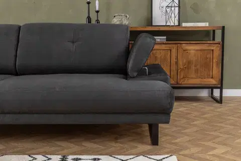 Trojmístná rozkládací pohovka Mustang - Anthracite