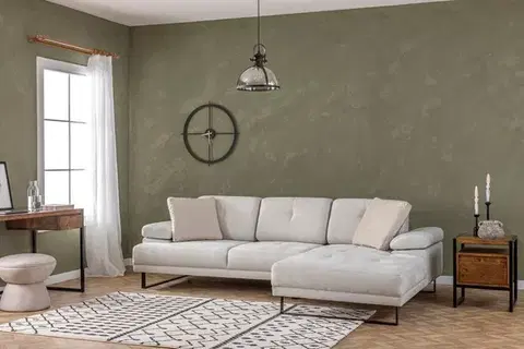 Rohová sedací souprava Mustang Large Right - Beige