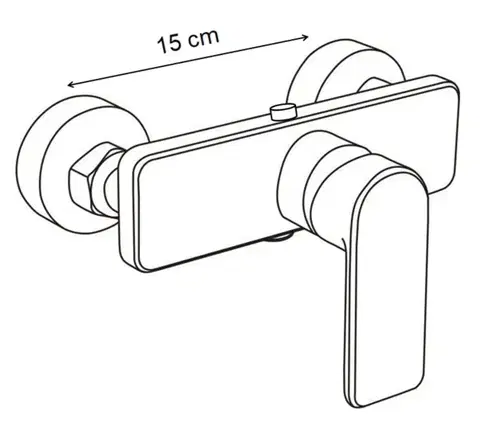 MEXEN Cetus X sprchová baterie, černá 744340-70X