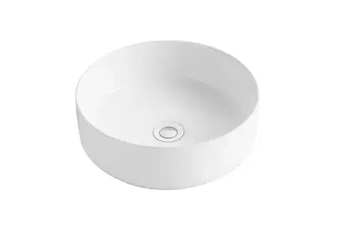 Umyvadlo na desku SAT Project 36x36 cm bez otvoru na baterii SATUMPRO3636 SATUMPRO3636