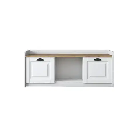Botník Pilo White and Walnut