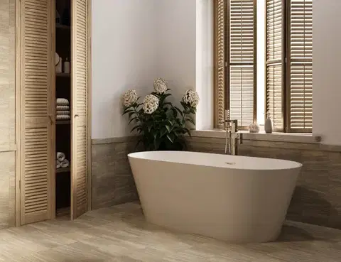 INVENA Baterie vanová volně stojící PAROS TREND chrom BW-09-W01-A