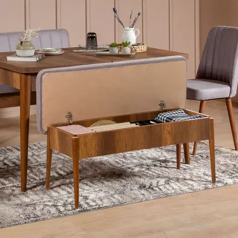 Lavice Vina Bench Soho, Walnut