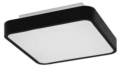 SAPHO ORBIS BACKLIGHT stropní svítidlo, 350x350, WIFI RGB+stmívatelné, 2800lm, 28W, IP20, černá AC314100055