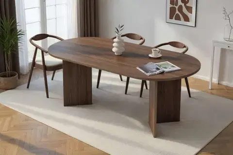 Jídelní stůl Sabella - Walnut