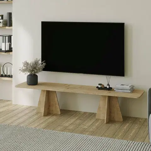 Televizní stolek Mushroom Sapphire Oak