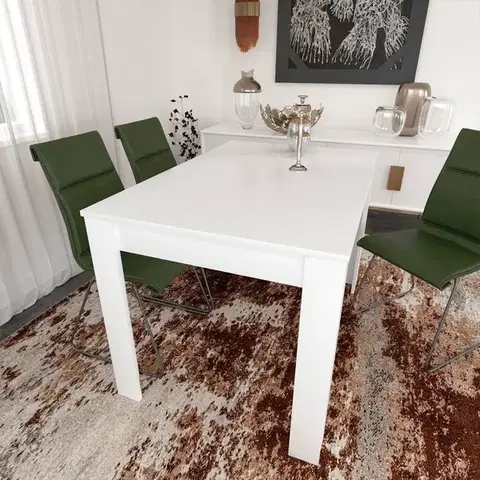 Jídelní stůl Single 120 - Shiny White