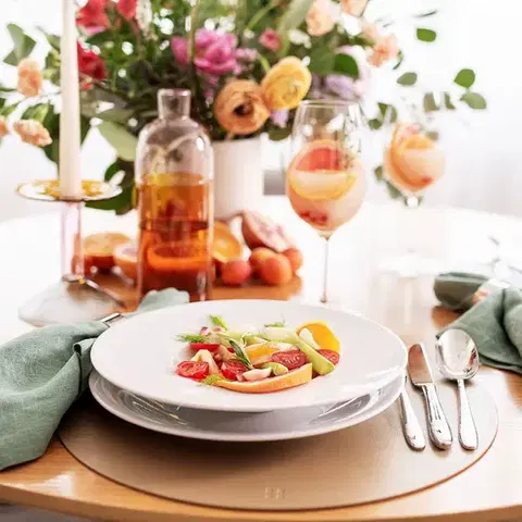 Talíř hluboký 27 cm set 4 ks - Basic Chic - 490846