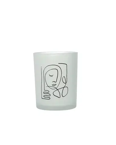 Svícen Face III výška 13cm
