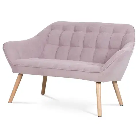 Dvoumístná pohovka AK-322 PINK2, růžová