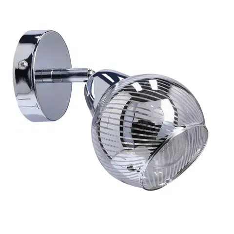 Nástěnná lampa 1X10W E14 chrom FORT