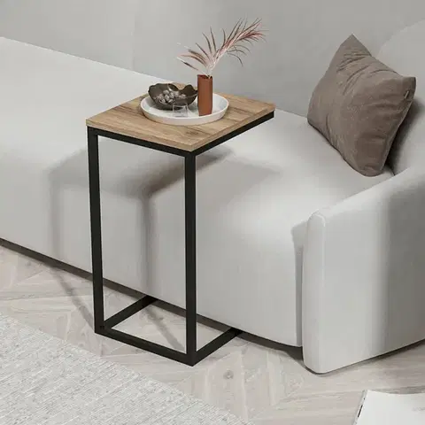 Odkládací stolek Davin Walnut