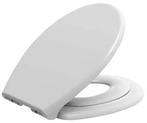 AQUALINE WC sedátko s integrovaným dětským sedátkem, Soft Close, Easy Take, bílá FS125