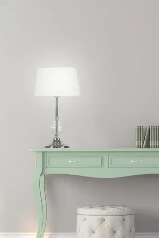 Světle zelená stolní lampa Fero