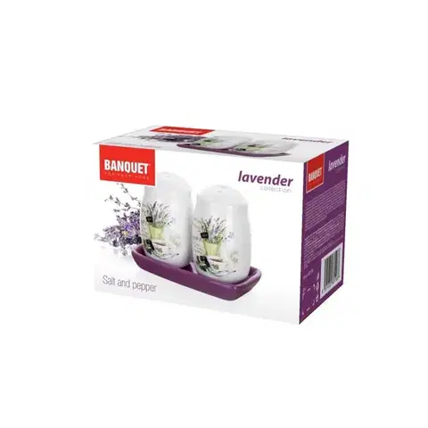 Sada solnička a pepřenka LAVENDER