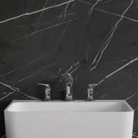 OMNIRES ART DECO umyvadlová baterie 3-otvorová, chrom lesk AD5114CR
