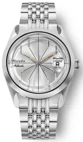 Nivada Grenchen Antarctic Spider - Bracelet Flat Link