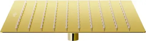 MEXEN Slim déšt 25x25 cm zlatá 79125-50