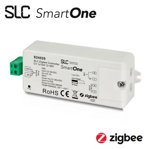 SLC SmartOne Controller 1x10A 12-36V 240W Zigbee /PushDim IP20