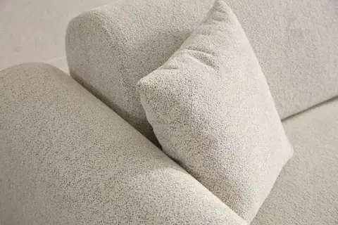 Rohová rozkládací pohovka Lyke Left - Cream