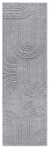 ELLE Decoration, Běhoun Gallery 106091 Light Grey z kolekce Elle, 80x240, šedá, ložnice