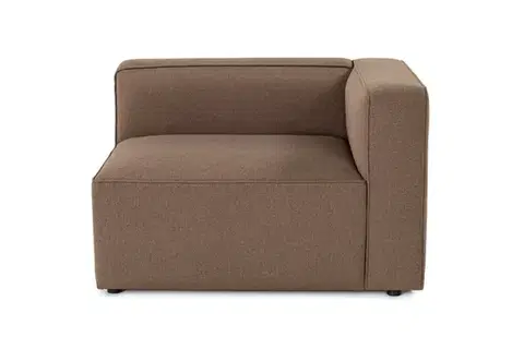 Křeslo / Jednomístná pohovka Mora XL 1R - Brown