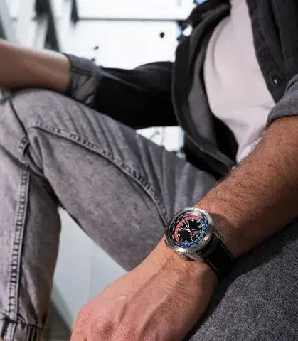 Alpina Startimer Pilot Quartz Worldtimer AL-255BRB4S26