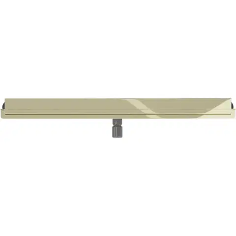 MEXEN Flat Wall žlab ke stěně 2v1 90 cm zlatý 1530090