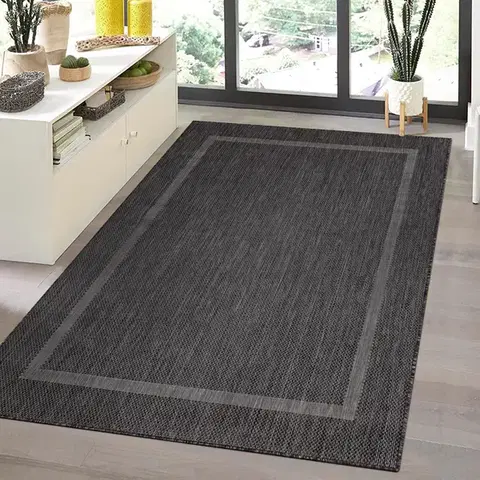 Ayyildiz, Běhoun Relax 4311 Black, 80x250, černá, chodba / předsíň