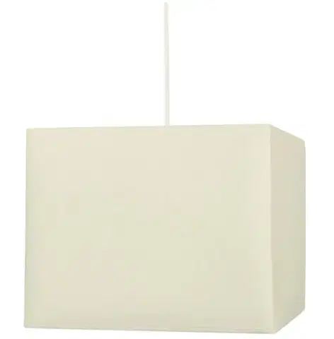 Stropní závěsná lampa 1X60W E27 krémová BASIC