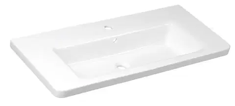 SAPHO CITY keramické umyvadlo hranaté 100x45cm, bílá KE100
