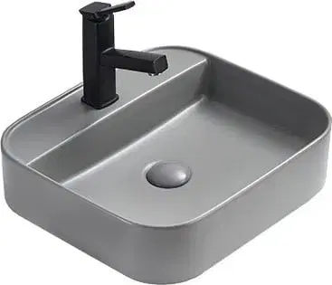 MEXEN Sofia umyvadlo na desku 50 x 40, světle šedá mat 22155061